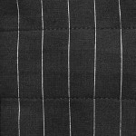 Polyester Viscose Blend Striped Coat For Women